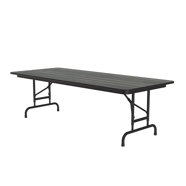 CFA Adjustable HPL Folding Tables 30x72 New England Driftwood